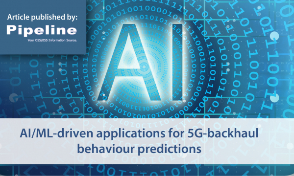 AI/ML-driven applications for 5G - backhaul behaviour predictions