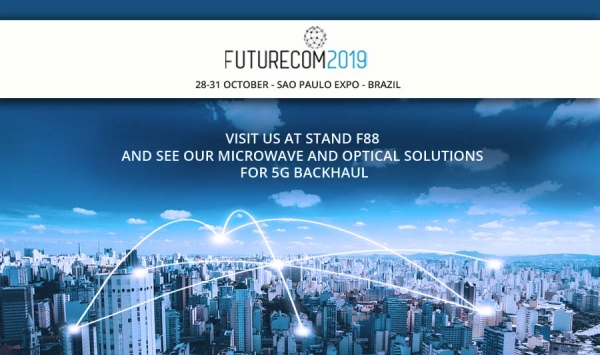 SIAE MICROELETTRONICA INVITE YOU TO VISIT OUR BOOTH F88 AT FUTURECOM IN SAO PAULO FROM OCT 28 - OCT 31