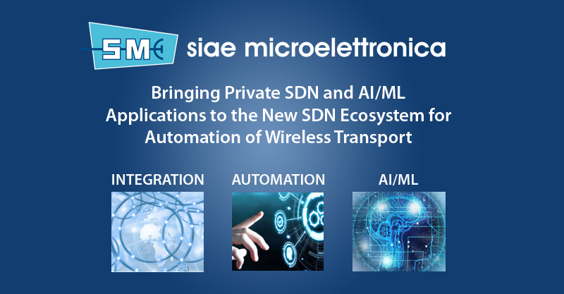 Bringing Private SDN and AIML Applications to the New SDN Ecosystem for Automation of Wireless Transport 
